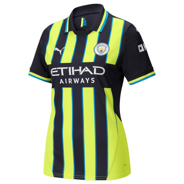 Camiseta Manchester City Segunda equipo Mujer 2024-25